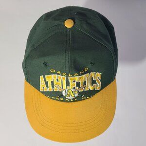 Vintage 80s/90s Oakland Athletics Baseball Club Rookie League Ed West Youth Hat